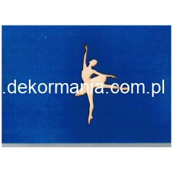 Baletnica 14x9,5cm  , balet   nr.I